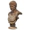 Buste d'Ecole, Italie, Début du 20ème Siècle en Terre Cuite de Cesare Ottaviano 6