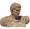 Busto de escuela italiana de principios del siglo XX de terracota de Cesare Ottaviano, Imagen 5