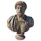 Buste Début du 20ème Siècle en Terre Cuite de Marco Aurelio 1
