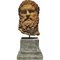 Italian Artist, Head of the Farnese Hercules, Late 19th Century, Terracotta, Image 3