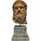 Italienischer Künstler, Kopf des Farnese Hercules, Ende 19. Jh., Terrakotta 3