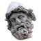 Kopf des Odysseus aus dem frühen 20. Jahrhundert in weißer Terrakotta-Odyssee der Polifemo-Gruppe 6