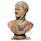 19th Century Original Italian Bust of Nerone in Terracotta 1