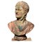 19th Century Original Italian Bust of Nerone in Terracotta, Image 1