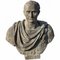 Estatua de Julio César de los Museos Vaticanos, de principios del siglo XX, terracota, Imagen 5