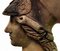 Early 20th Century Giustiniani Athena Head in Patinated Terracotta 3