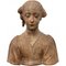 Bust of Santa Costanza or Costantina, Early 20th Century, Terracotta 6