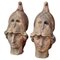 Early 20th Century Heads of Athena Giustiniani in Patinated Terracotta 5