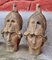 Early 20th Century Heads of Athena Giustiniani in Patinated Terracotta 4