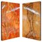 Wall Panel Lighting in Translucent Marbled Painting 1