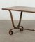 20th Century Italian Iron and Marble Table, Image 4