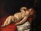 Luigi Miradori, Young Sleeping Child, 17th Century, Oil on Canvas, Framed 5