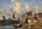 Artista della scuola olandese, Artista, Paesaggio, XIX secolo, Olio su tela, Con cornice, Immagine 4