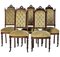 19th Century Portuguese Romantic Chairs, Set of 5, Image 5