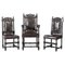 19th Century Armchair and Side Chairs, Set of 3 5