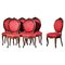 19th Century Portuguese Chairs, Set of 6, Image 5