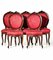 19th Century Portuguese Chairs, Set of 6 2