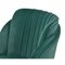 Spanish Chairs in Metal, Green Velvet Upholstery, Set of 2, Image 4