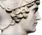 Busto de Alejandro Magno, mármol blanco de Carrara, siglo XX, Imagen 2