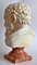 Italienische Skulptur Ercole Kopf aus Marmor 3