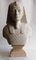 Sculpture Italienne 20ème Siècle Pharaon Egyptien Marbre de Carrare 5