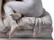 19th Century Italian White Marble Sculpture Reclining Lady from Umberto Stiaccini, Image 8