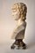 Bust of Antinous, White Carrara Marble, Early 20th Century, Image 8