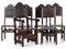 Sedie e poltrone antiche, Portogallo, 1850, set di 5, Immagine 2