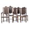 19th Century Portuguese Armchairs and Chairs, Set of 9, Image 2