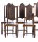 19th Century Portuguese Armchairs and Chairs, Set of 9, Image 4