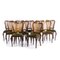 20th Century Portuguese Chairs in Mahogany, Set of 11 4