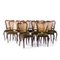 20th Century Portuguese Chairs in Mahogany, Set of 11 3