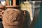 Vasi da olio toscani con stemma Ginori, XX secolo, terracotta, set di 2, Immagine 4