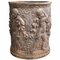 Ornate Cylinder with 20th Century Cachepot Terracotta Cherubs 4