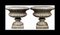 Calici grandi in terracotta di Impruneta Baccellato, XX secolo, set di 2, Immagine 2