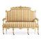 Louis XVI 19th Century French Canapé and Chairs, Set of 3, Image 2
