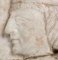 Relief de Profil d'Homme Renaissance en Marbre, Italie, 17ème Siècle 5