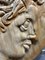 Gelber Siena Marmor Runde von Alexander dem Großen, Ende 19. Jh. Ammon 4