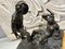 Sculpture de Gladiateurs en Bronze, Italie, 19ème Siècle avec Socle en Marbre 3