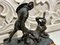 Sculpture de Gladiateurs en Bronze, Italie, 19ème Siècle avec Socle en Marbre 5