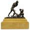 Sculpture de Gladiateurs en Bronze, Italie, 19ème Siècle avec Socle en Marbre 7