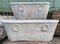 Late 19th Century White Carrara Marble Tubs with Rings, Set of 2 6