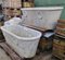 Late 19th Century White Carrara Marble Tubs with Rings, Set of 2 8