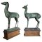 Kleine Herculaneum Hirschfiguren, 1950, Bronzen, 2 . Set 1