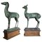 Small Herculaneum Deer Figures, 1950, Bronzes, Set of 2, Image 1