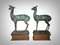 Petites Figurines Cerf Herculanum, 1950, Bronzes, Set de 2 8