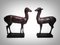 Chiurazzi, Pompeian Herculaneum Deer Figures, 1920, Bronzes, Set of 2 2