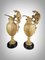Gilded Bronze Vases, 1880s, Set of 2 16