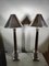 Architectural Bronze Lamps, 1970s, Set of 2 12