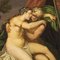 French School Artist, Neptune and Amphitrite, 19th Century, Oil on Canvas, Framed 7